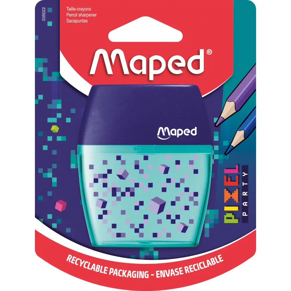 ŠILČEK MAPED SHAKER PIXEL P. DVOJNI -BL