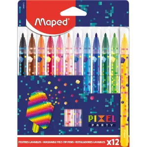 FLOMASTRI MAPED PIXEL PARTY 12/1 - KARTO