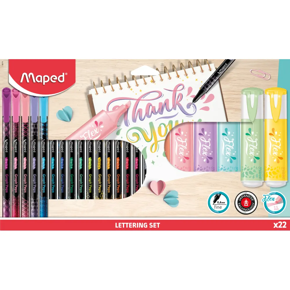 SET ZA KALIGRAFIJO MAPED 22/1 - KARTON