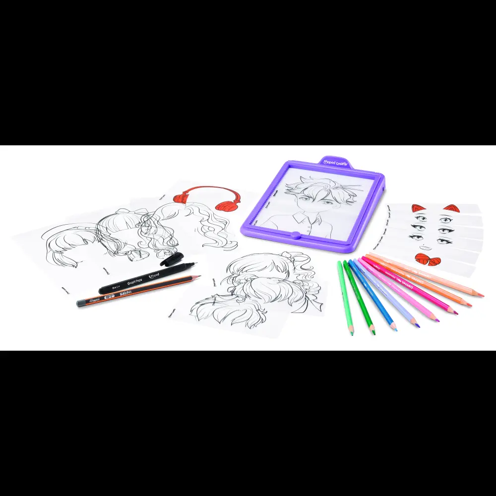 SET KREATIVNI MAPED AVATAR MANGA TABLICA