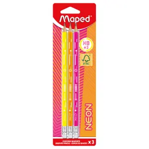 SV.GRAF. MAPED NEON Z RAD. HB 3/1 BL