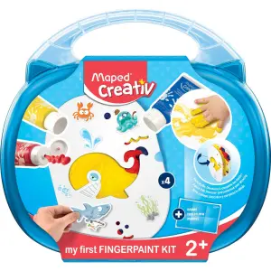 Kreativni set MAPED prstne barve