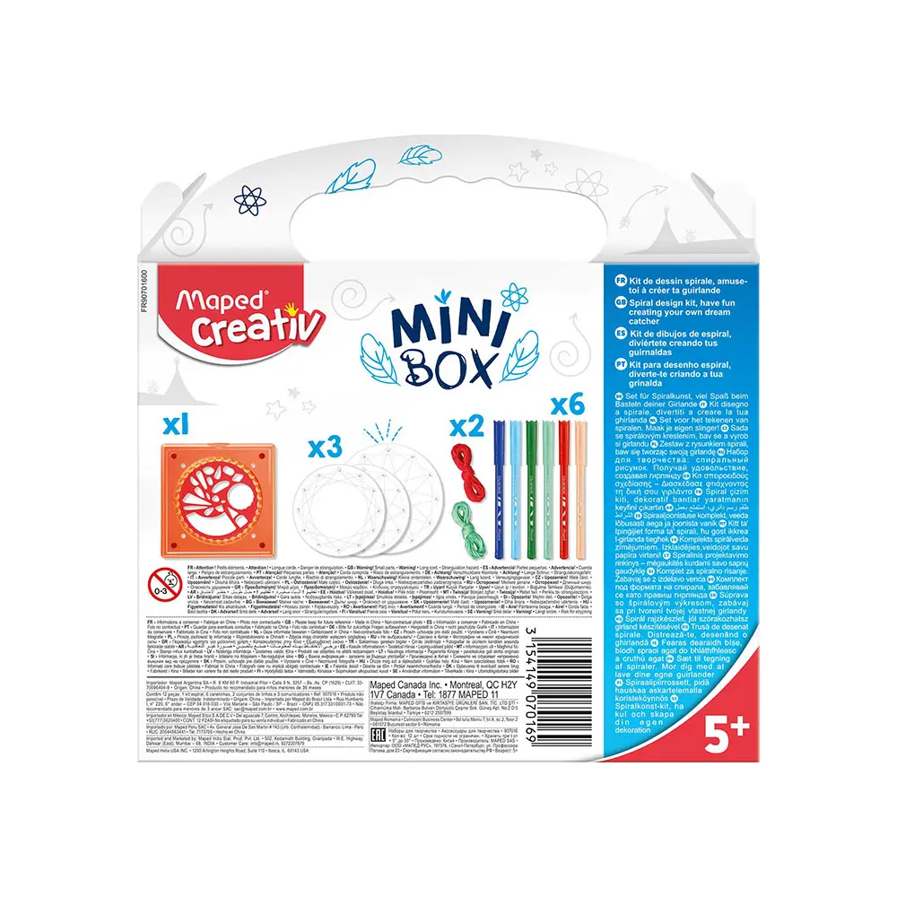 Kreativni set MAPED spiral art