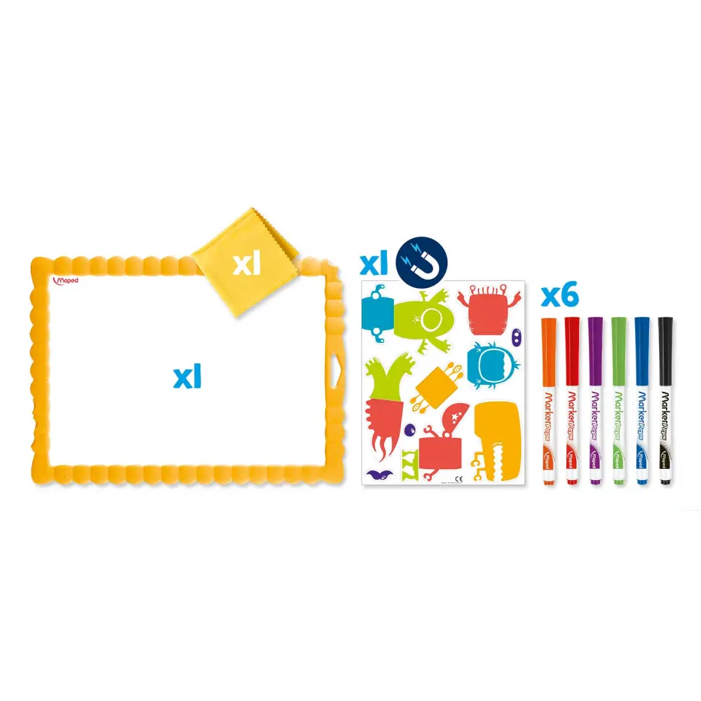 Kreativni set MAPED magnetna tabla