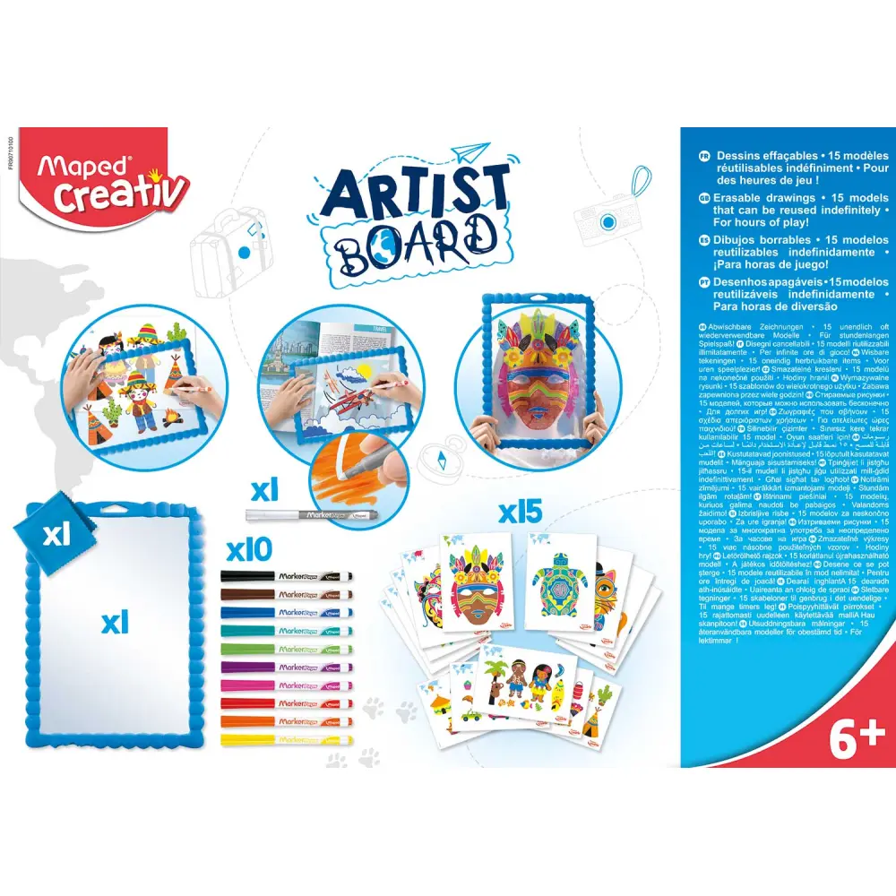 Kreativni set MAPED maska