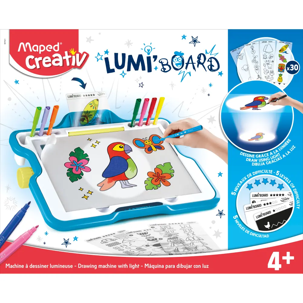 Kreativni set MAPED tabla lumi