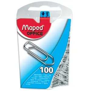 Sponke za papir Maped 25mm 100/1 pvc