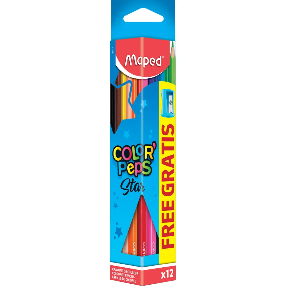 Trirobe barvice Maped Color'peps