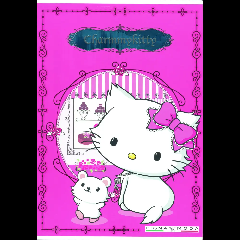 Zvezek Pigna Charmmy Kitty Frames A4 mal