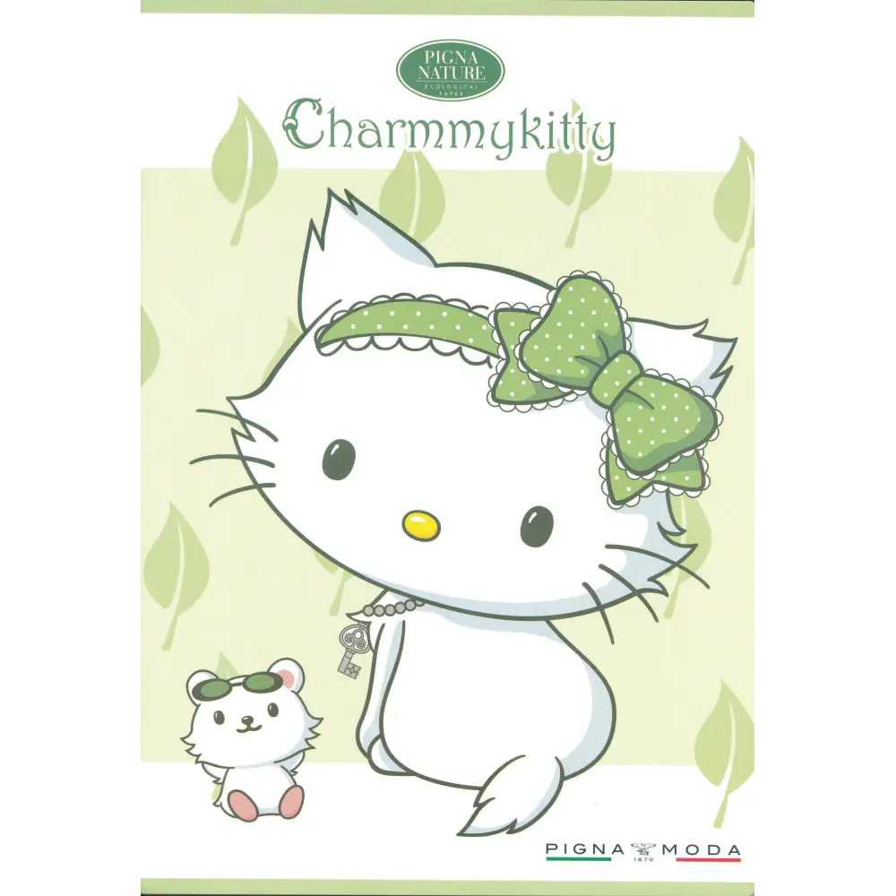 Zvezek Pigna Charmmy Kitty Eco A4 črte z