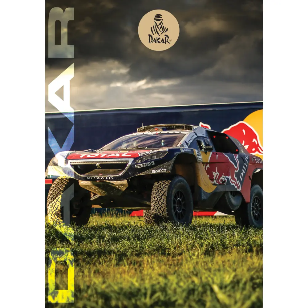 Zvezek Dakar A4 črte z robom