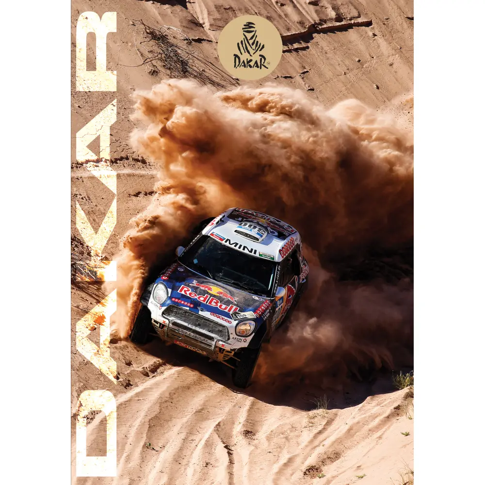 Zvezek Dakar A4 črte z robom