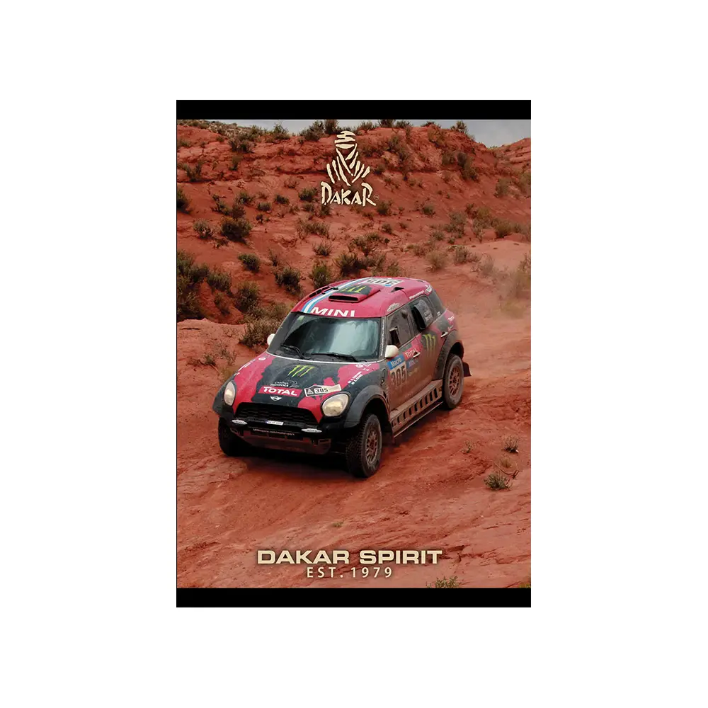Zvezek Dakar A4 črte z robom