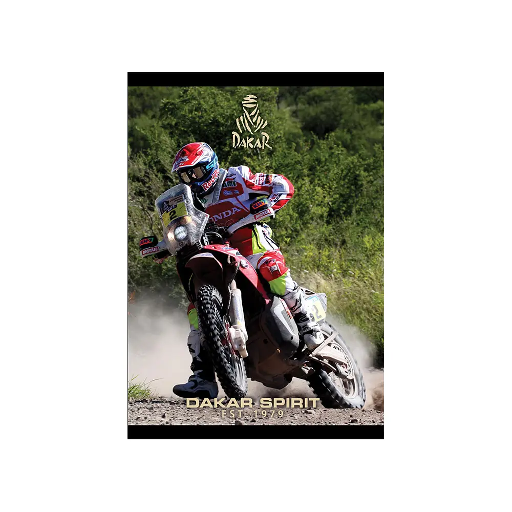 Zvezek Dakar A4 črte z robom