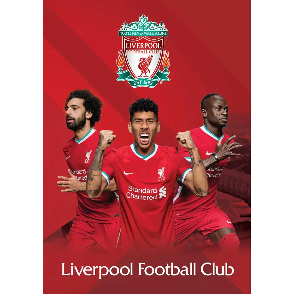 Zvezek Liverpool A4 črte brezčrtni
