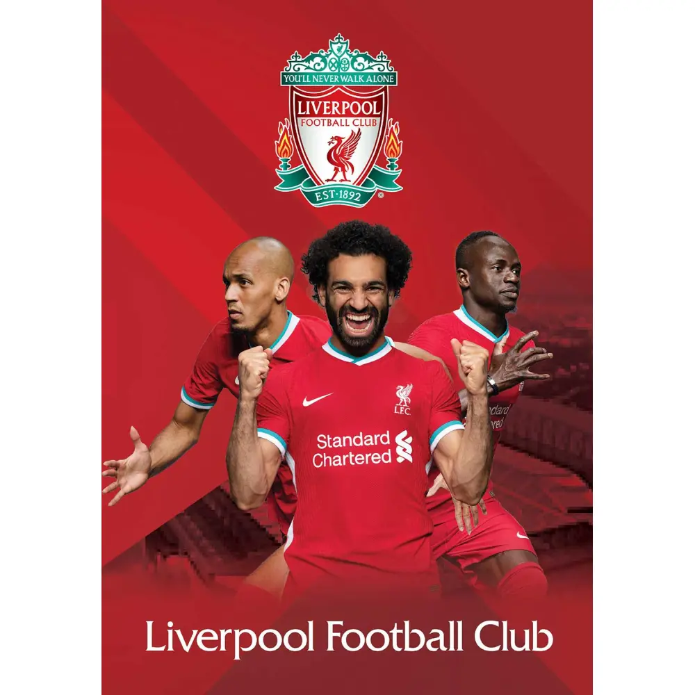 Zvezek Liverpool A4 črte brezčrtni