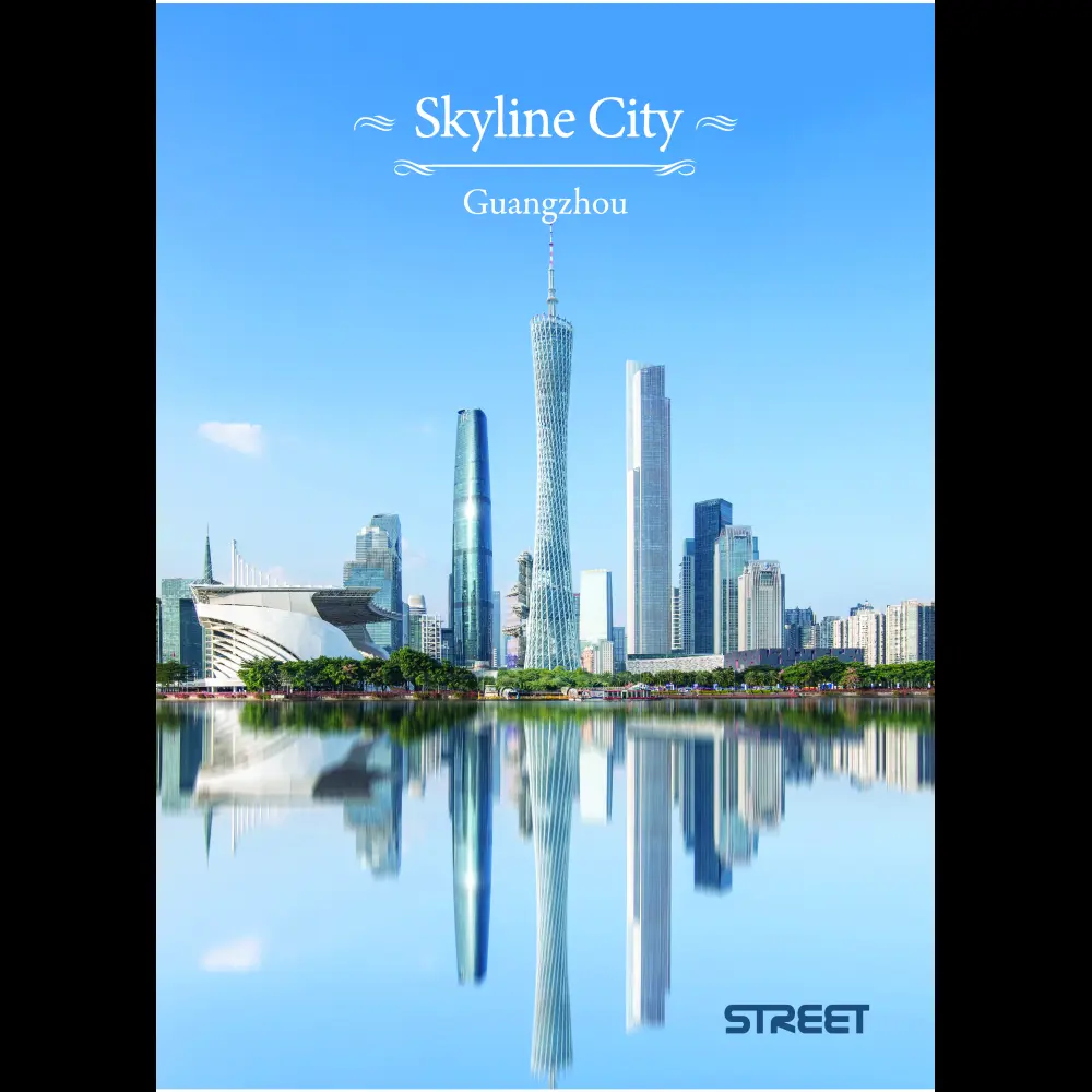 Zvezek Street Skyline A5 črte z robom