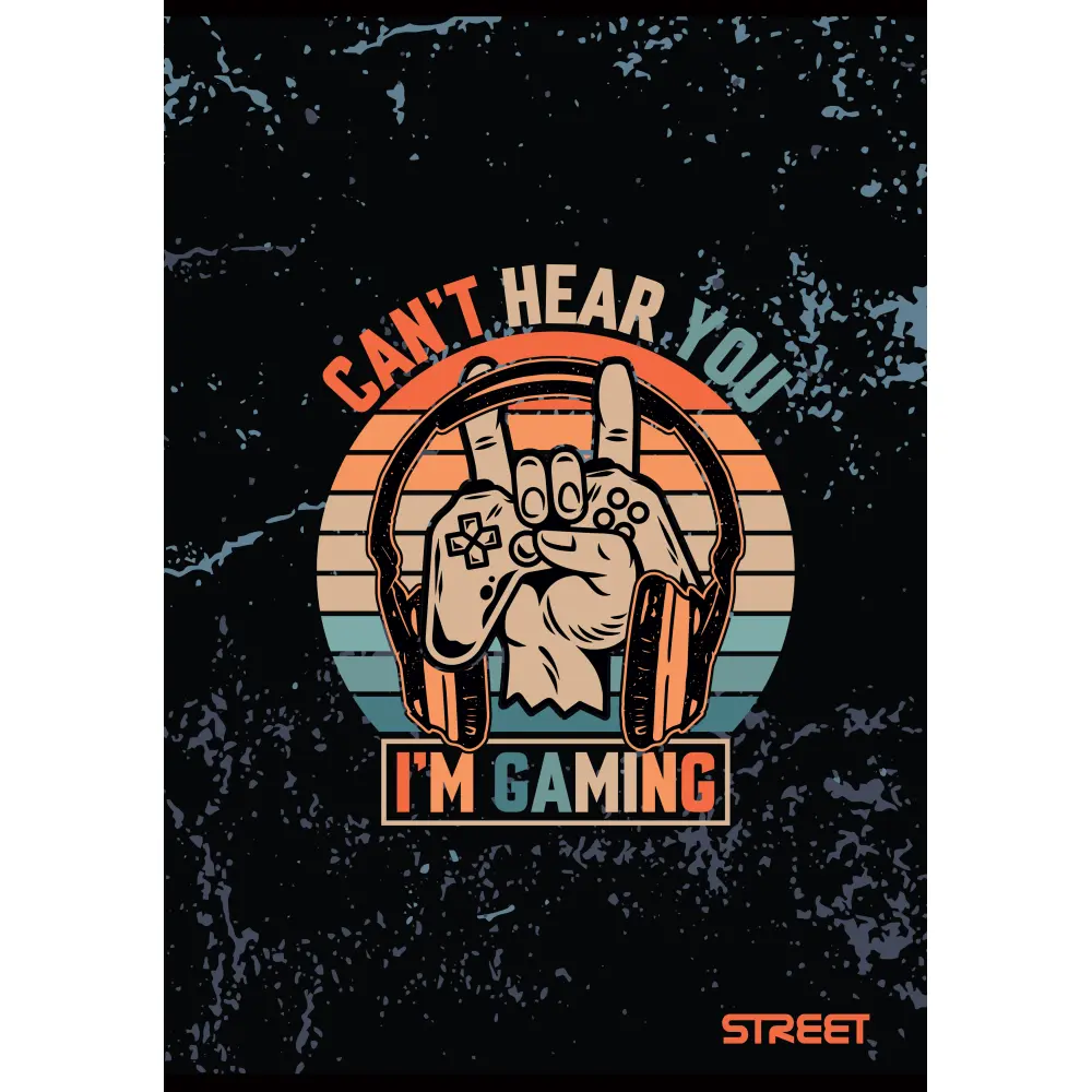 Zvezek Street Gaming A41CM karo