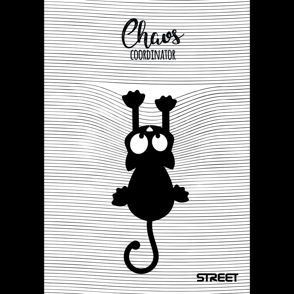 Beležka A6, STREET CHAOS