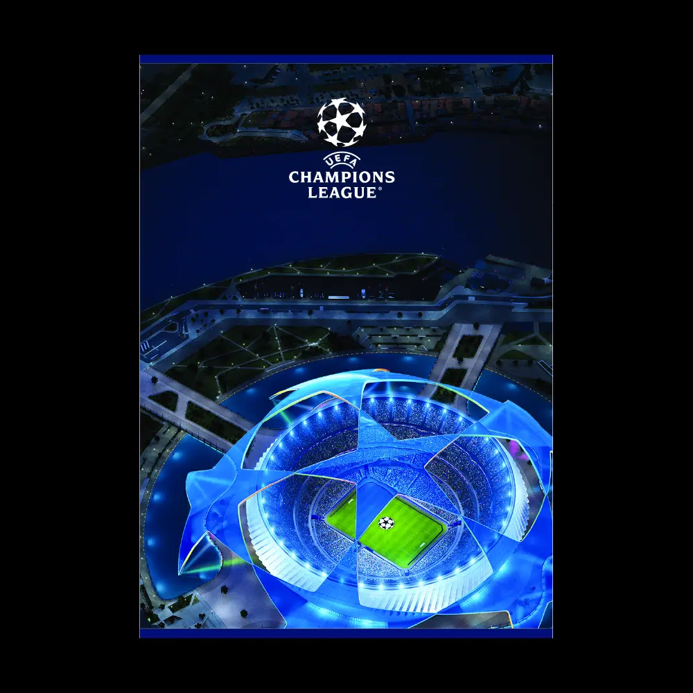 Zvezek A5, UCL črte z robom