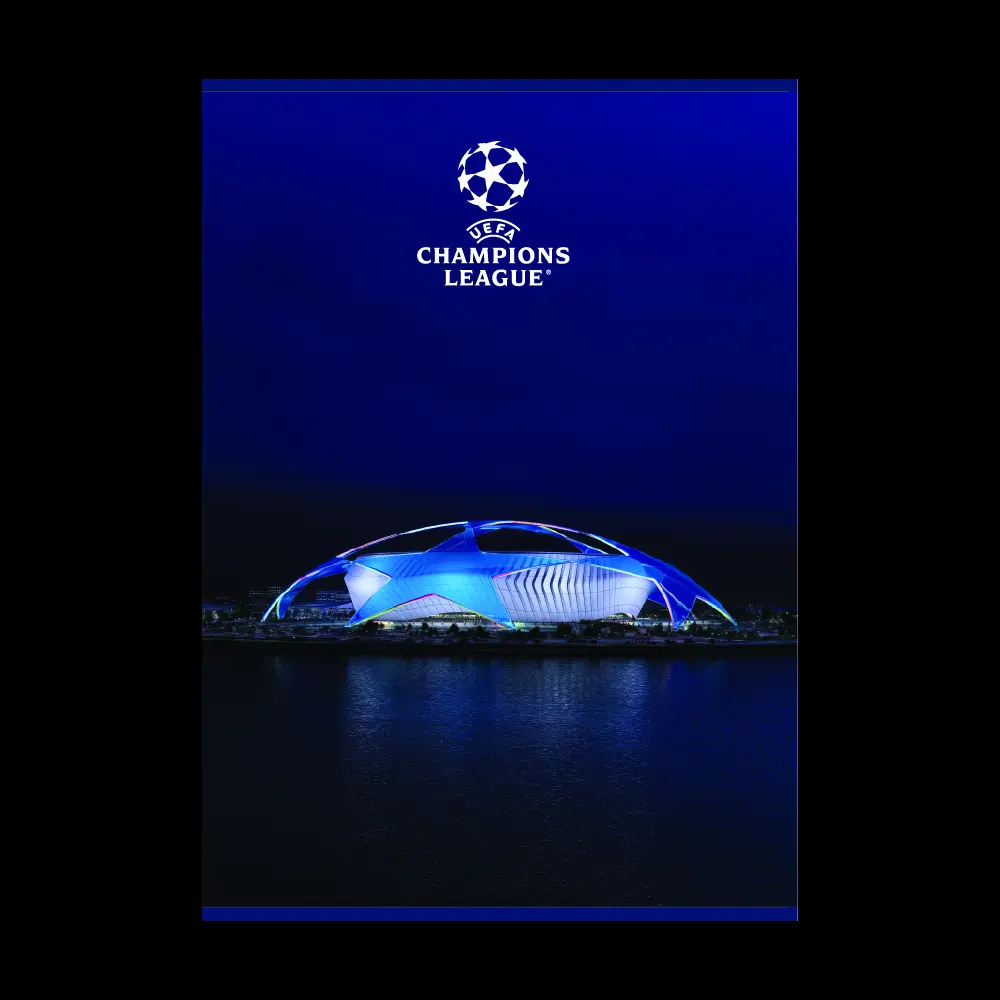 Zvezek A5, UCL črte z robom