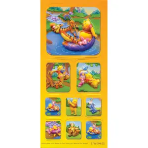 Nalepka 3D Disney Winnie the Pooh
