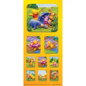 Nalepka 3D Disney Winnie the Pooh