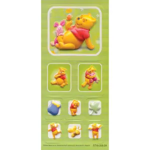 Nalepka 3D Disney Winnie the Pooh