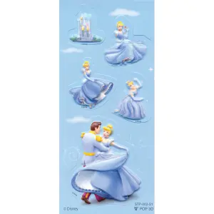 Nalepka 3D Disney Princess