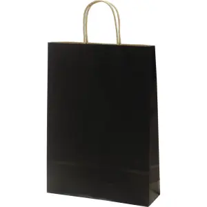 Darilna vrečka eko L črna