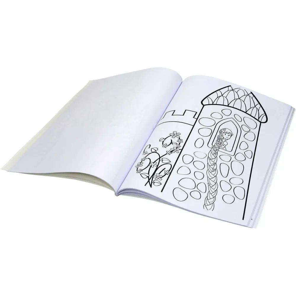 Pobarvanka CREATIVE deklice 40l