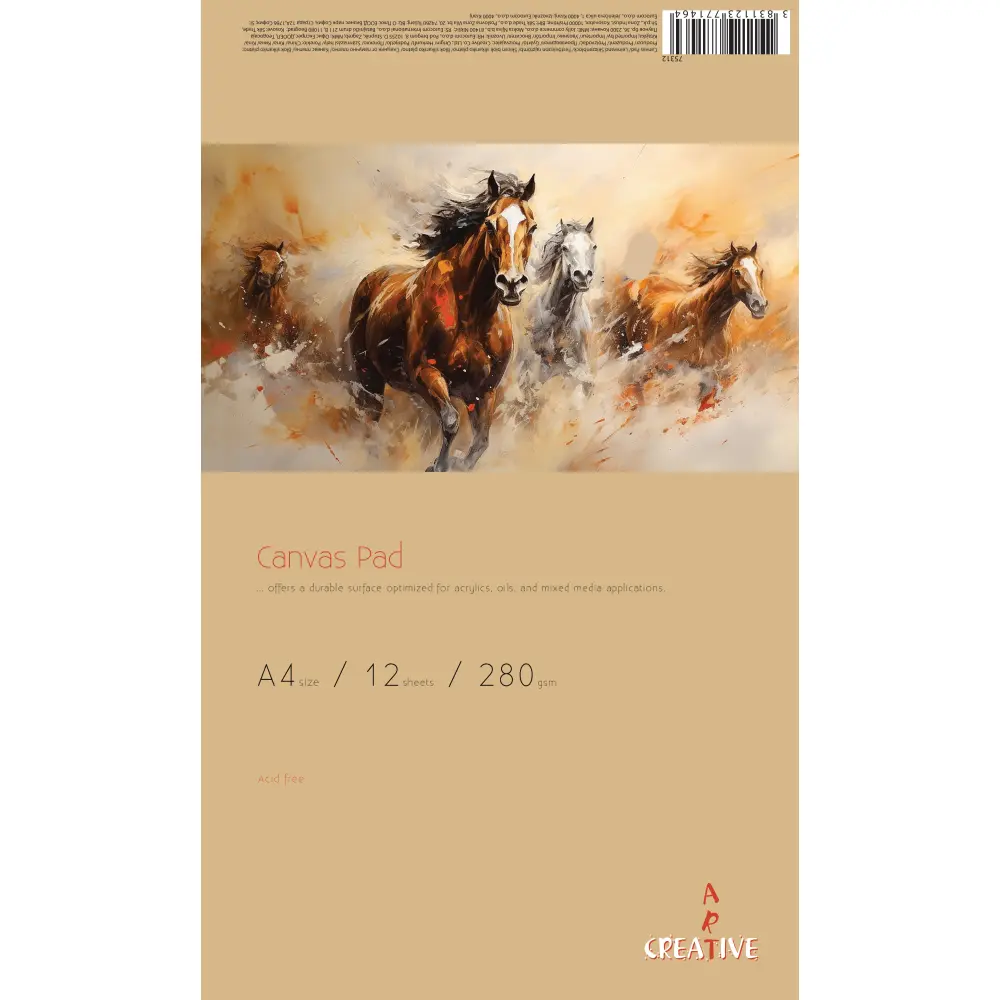 Slikarsko platno Creative A4 12L 280GR.