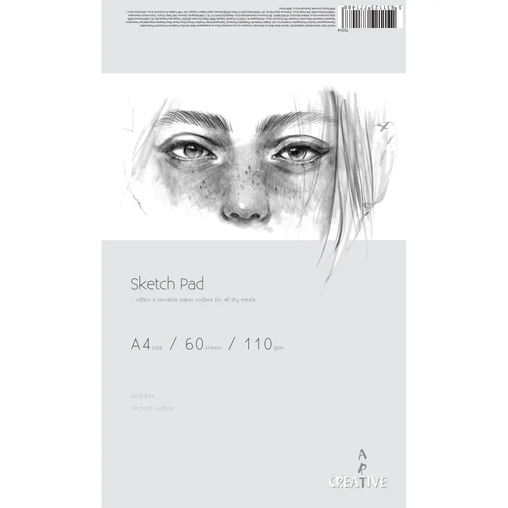 Skicirni blok Creative A4 60L 110GR.