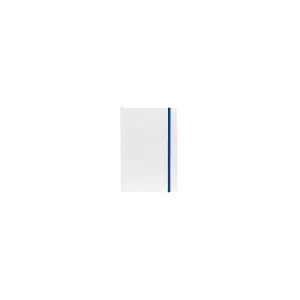 Notes Flux White 14x21cm modra elastika