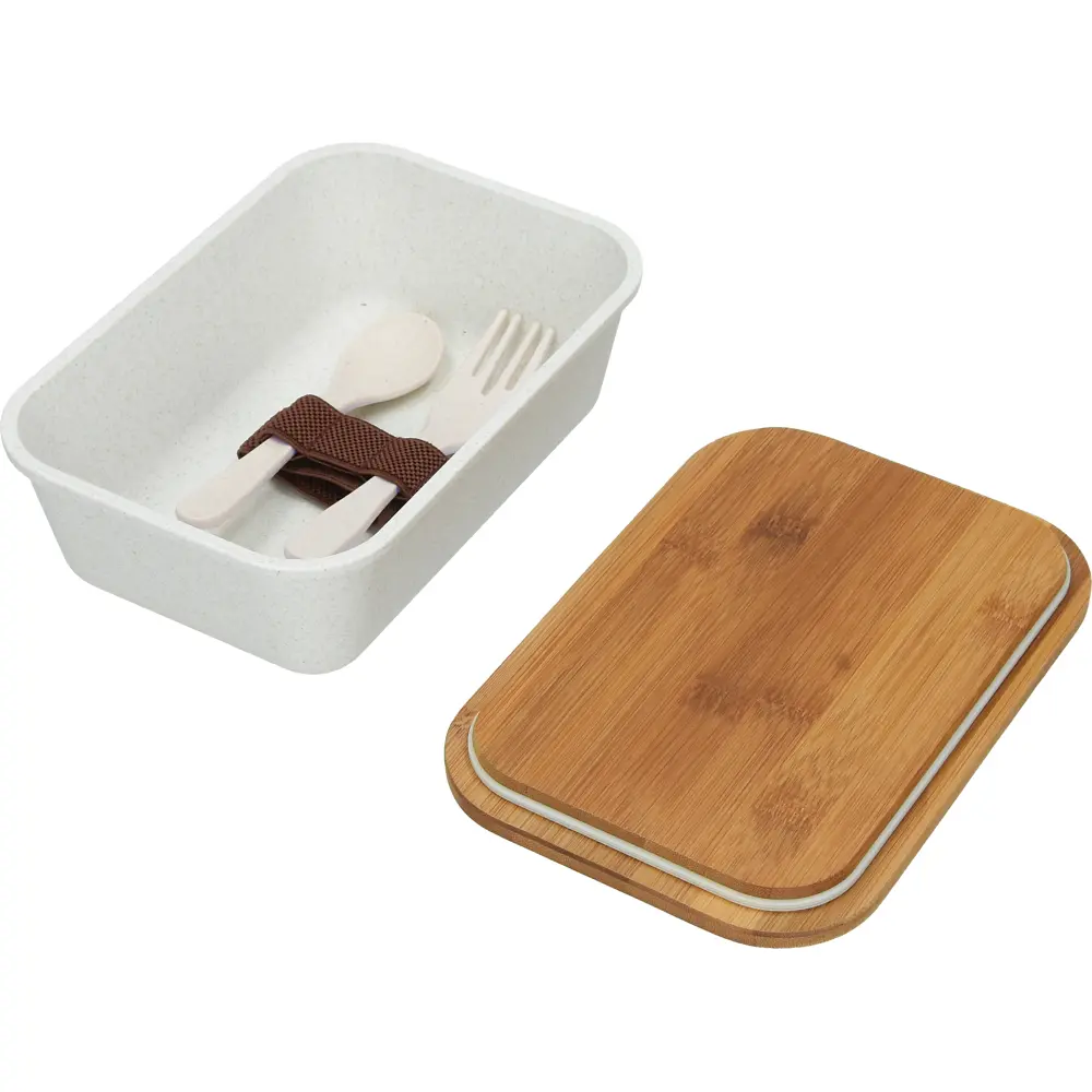 Posoda za hrano BAMBOO s priborom