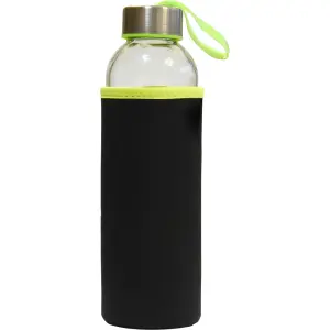 Steklenička STREAM 500ml črna/zelena