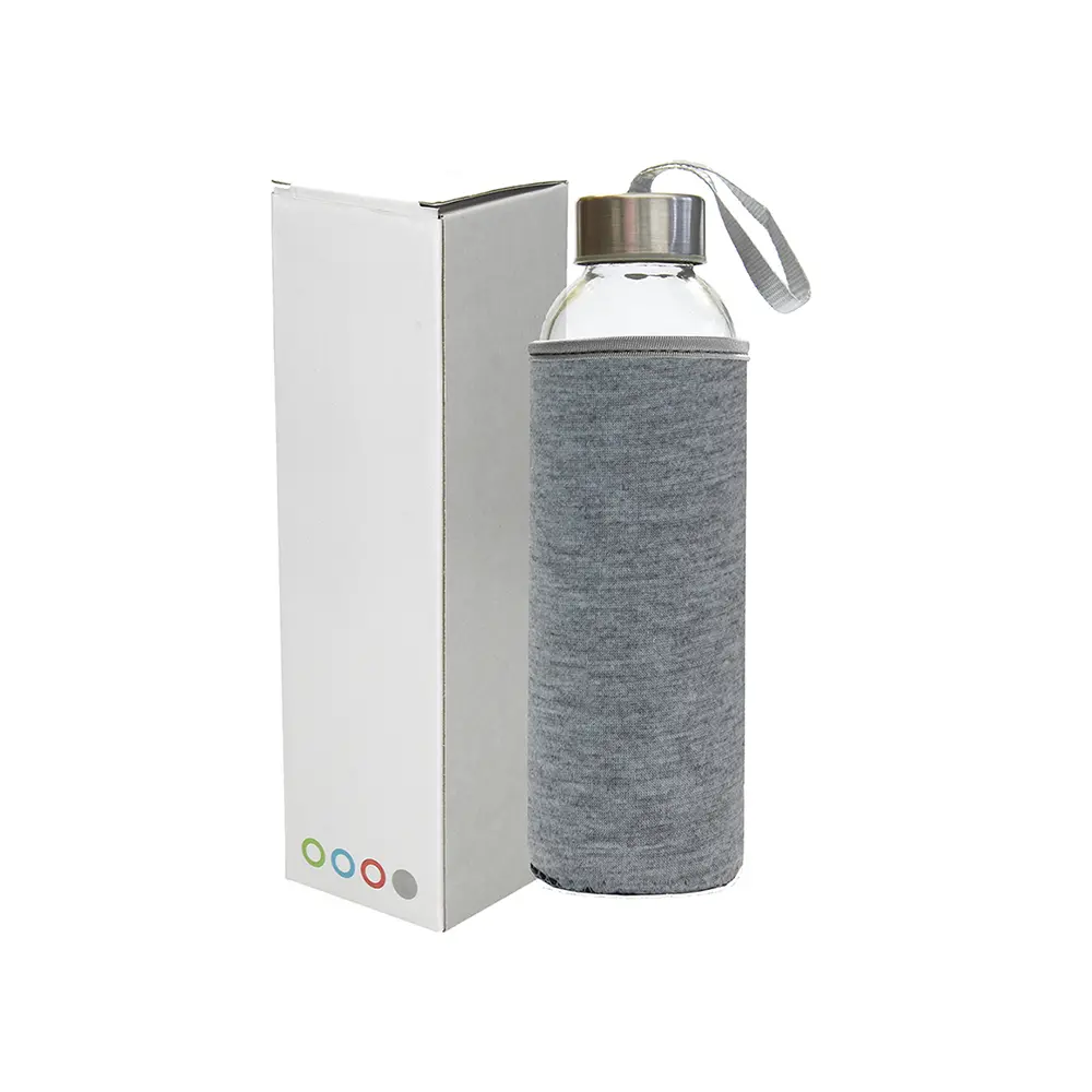 Steklenička STREAM COLOR 500ml siva mel.