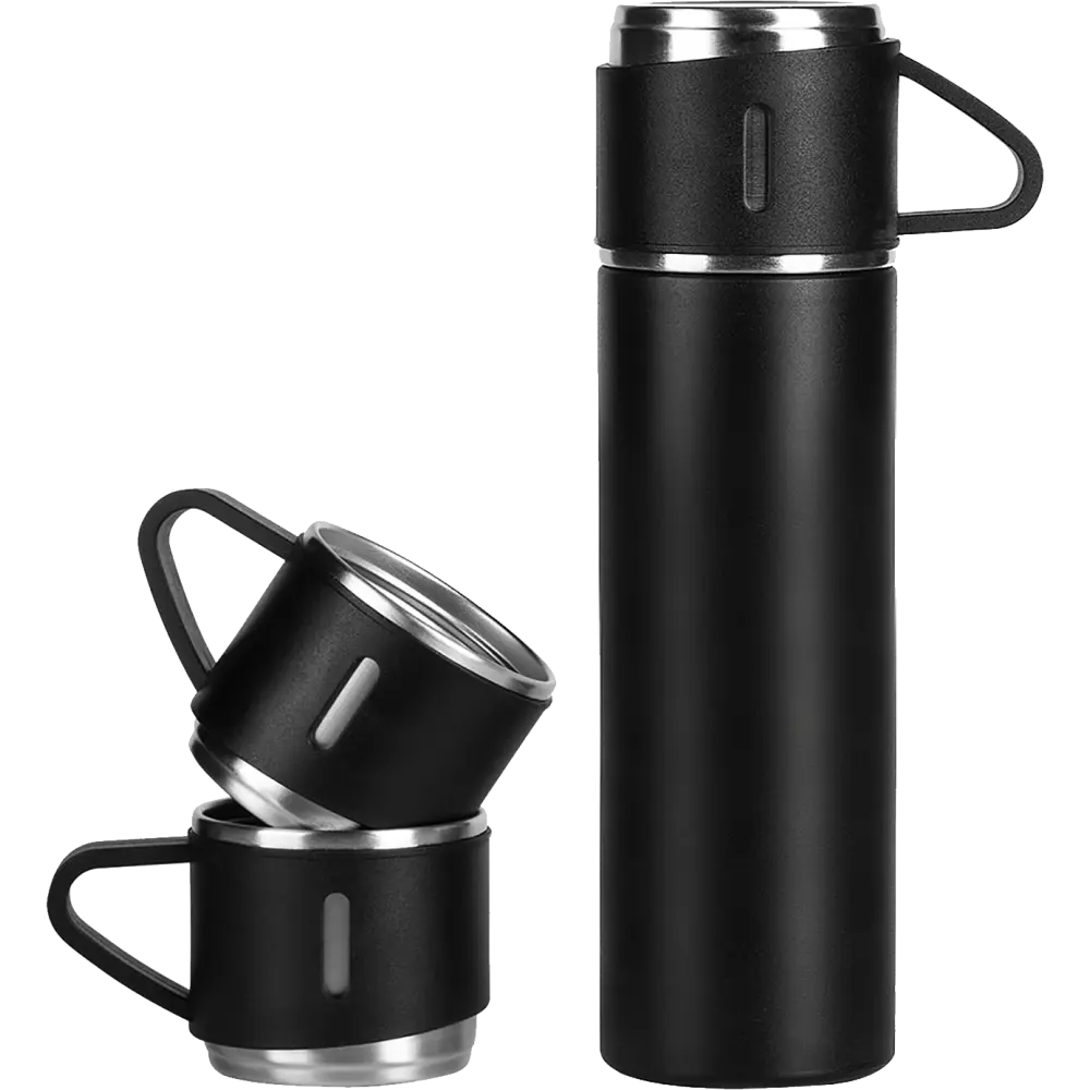 Set termovka SS Halmar 500 ml + 3 lončki