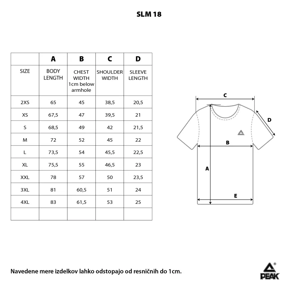 Moška polo majica Peak SLM-18